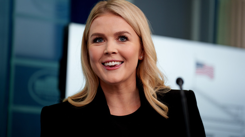 Karoline Leavitt smiling