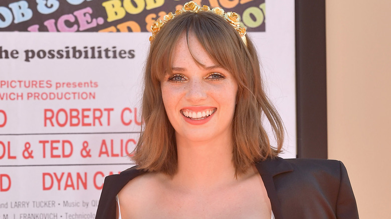Maya Hawke smiles