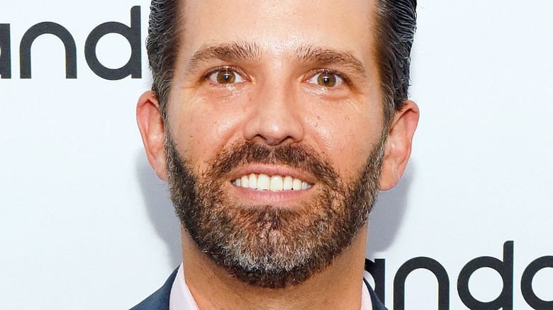Donald Trump Jr. in suit and tie
