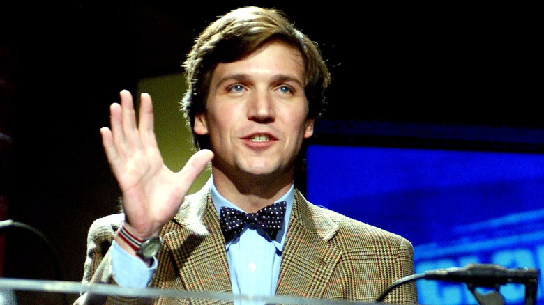 Tucker Carlson hosting Crossfire