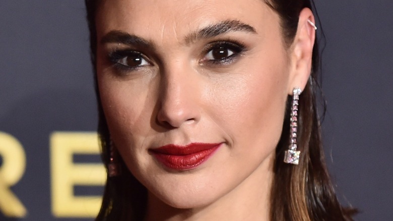 Gal Gadot poses on red carpet