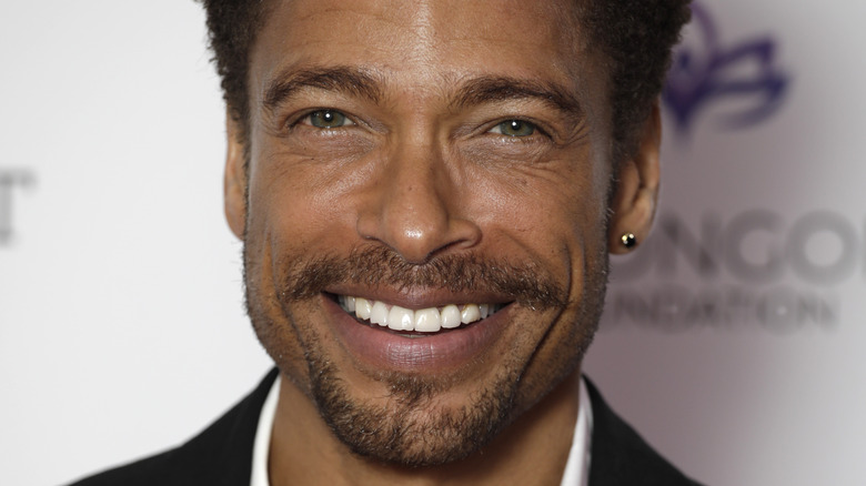 Gary Dourdan smiles