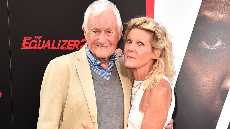 Orson Bean and Alley Mills posing