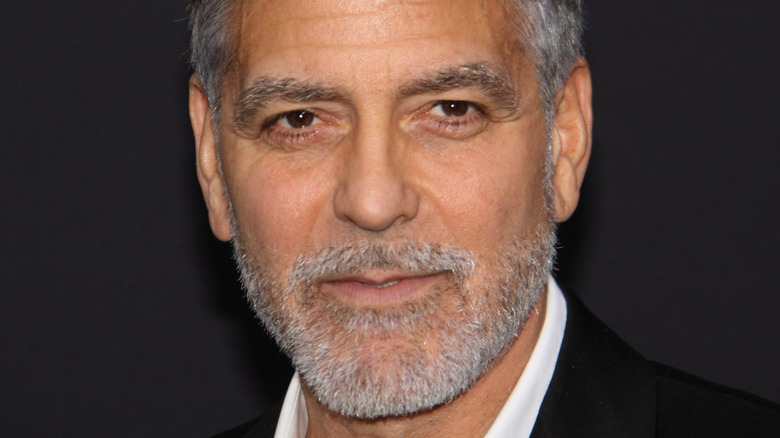 George Clooney smiling