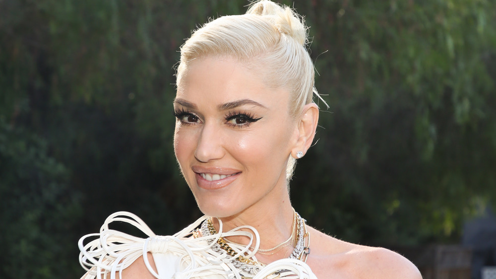 Gwen Stefani smiling