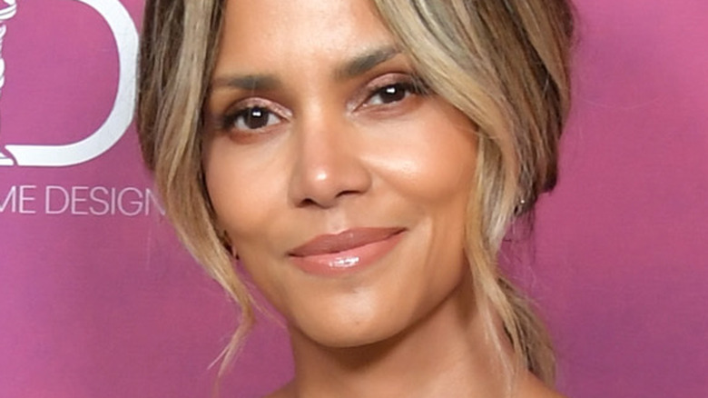 Halle Berry smiling