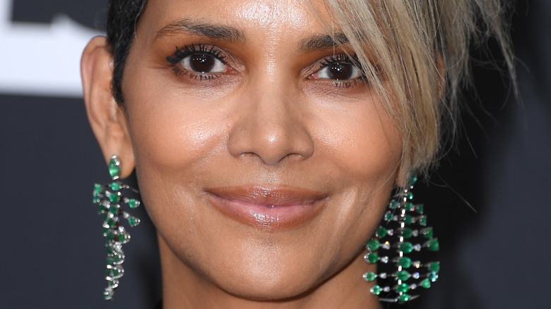 Halle Berry smiling 