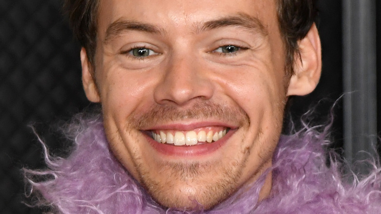 Harry Styles smiling