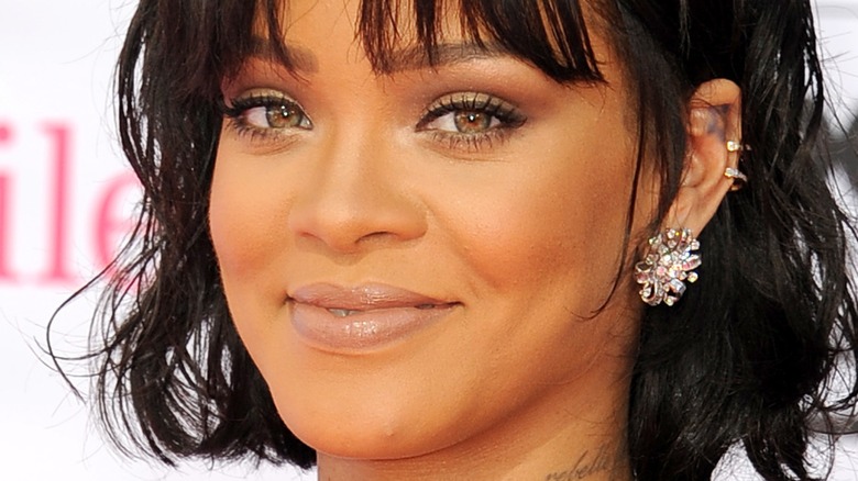 Rihanna smiling