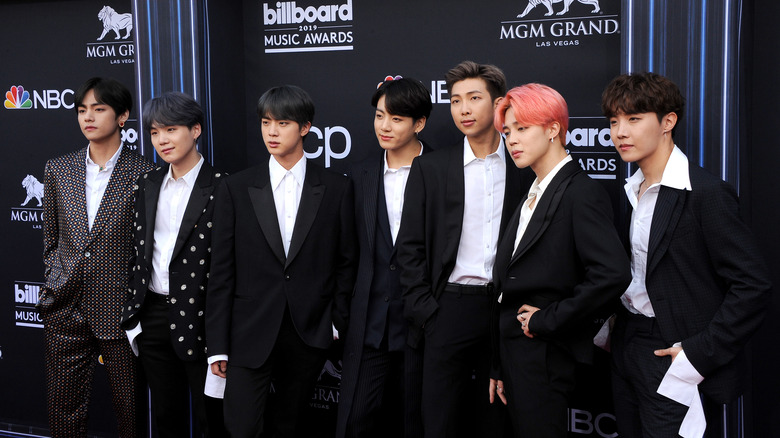 BTS on the red carpet