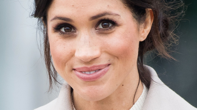 Meghan Markle smiling