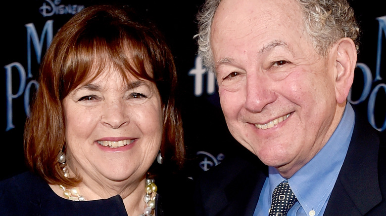 Ina and Jeffrey Garten pose in 2018