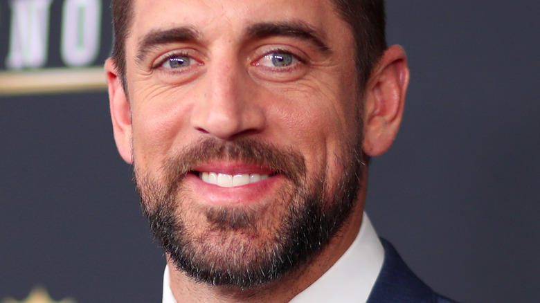 Aaron Rodgers attends the NFL Honors at University of Minnesota