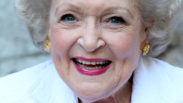 Betty White smiling