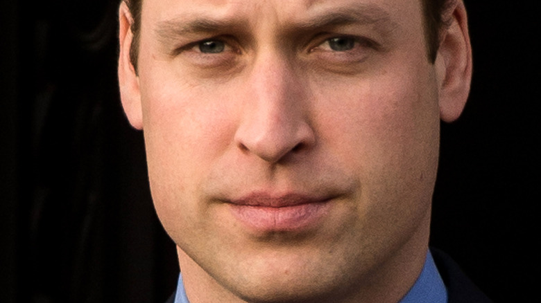 Prince William furrowed brow