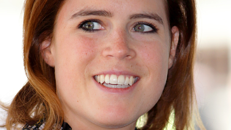 Princess Eugenie smiling