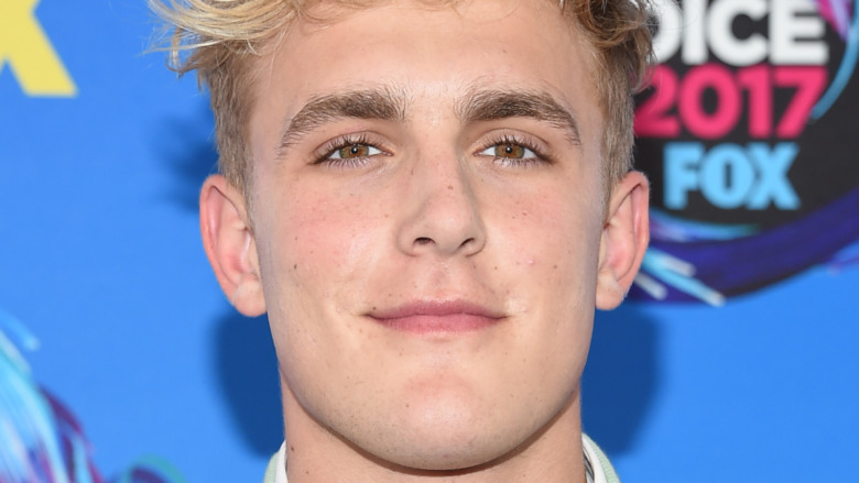 Jake Paul looking at the camera and smiling