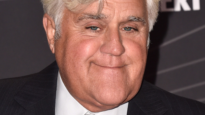 Jay Leno smirking