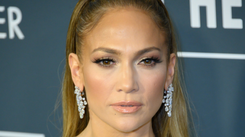 Jennifer Lopez in January 2020