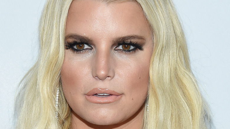 Jessica Simpson photographed at an event