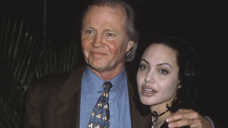 Jon Voight and Angelina Jolie
