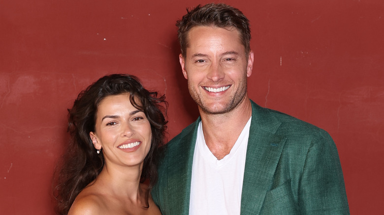Justin Hartley and his wife, Sofia Pernas 