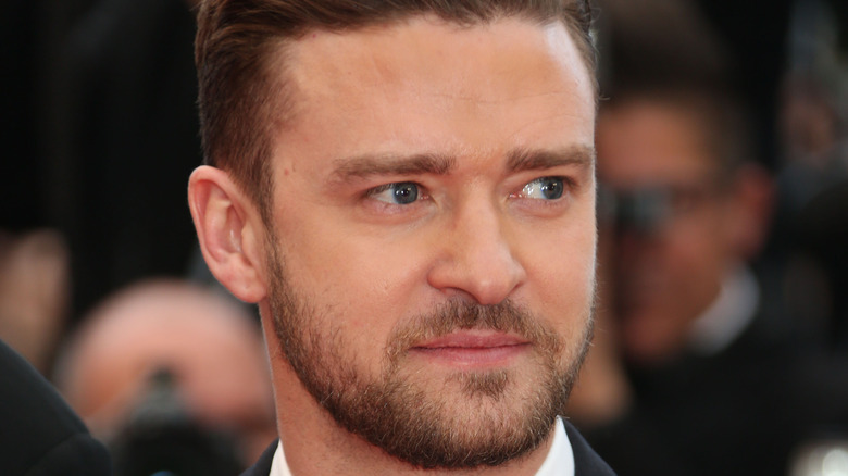 Justin Timberlake on the red carpet