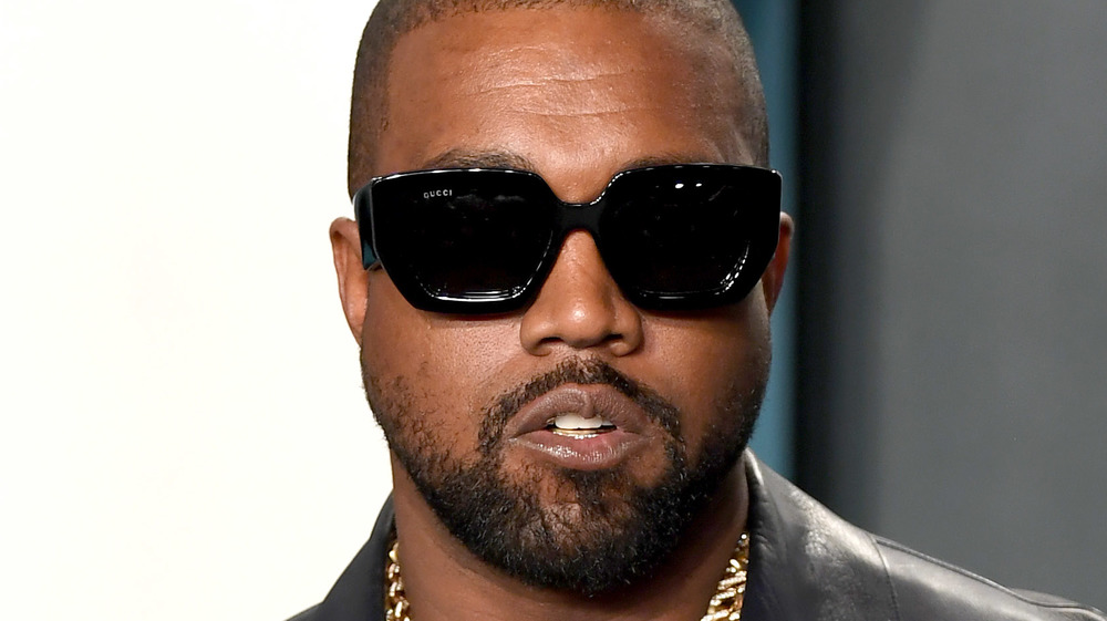 Kanye West in sunglasses