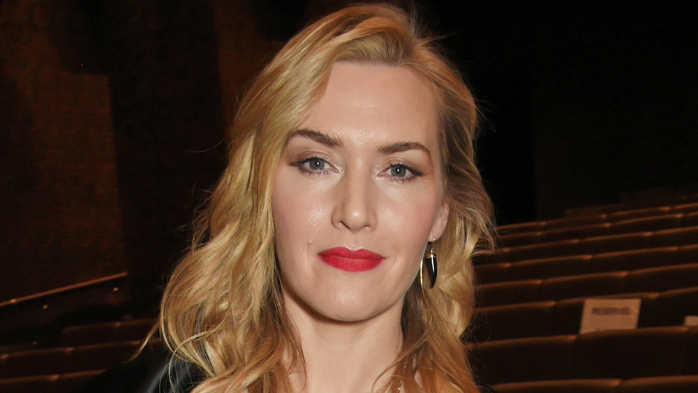 Kate Winslet staring at camera