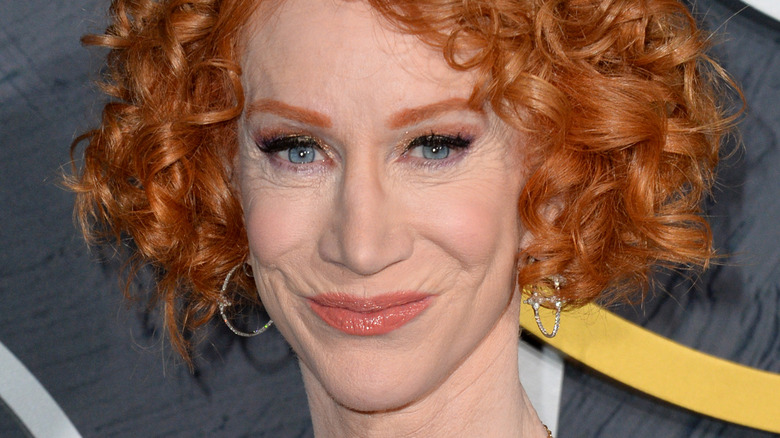 Kathy Griffin red carpet 