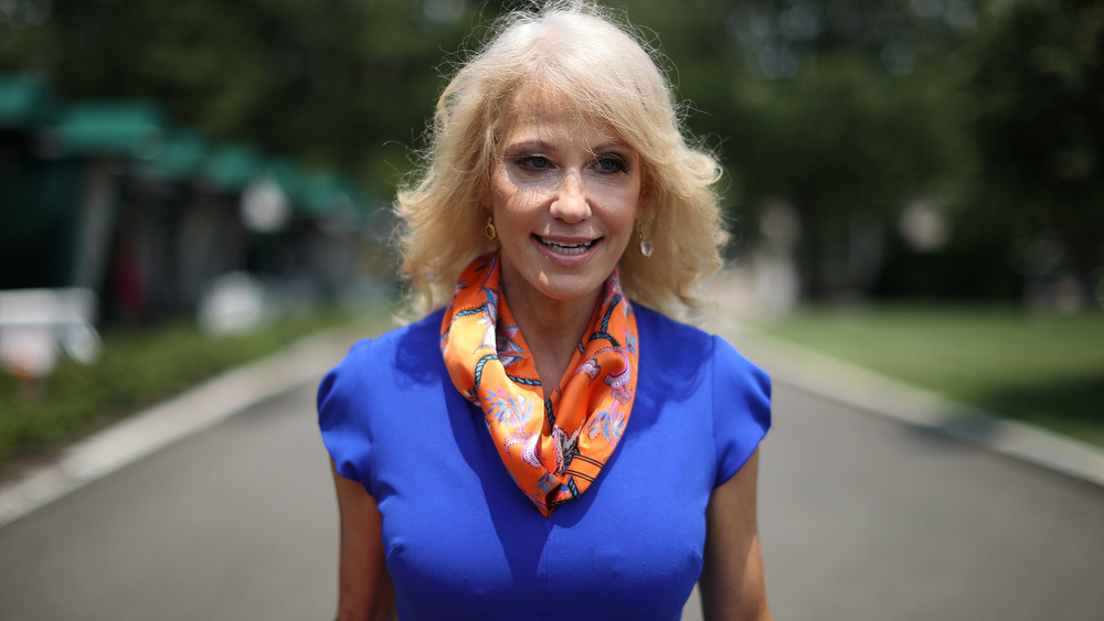 Kellyanne Conway walking