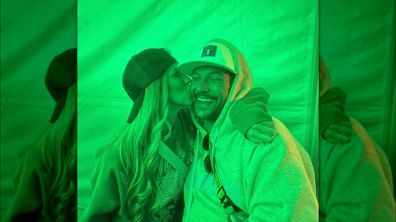 Victoria Prince kissing Kevin Federline