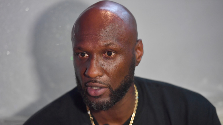 Lamar Odom appears in 2021