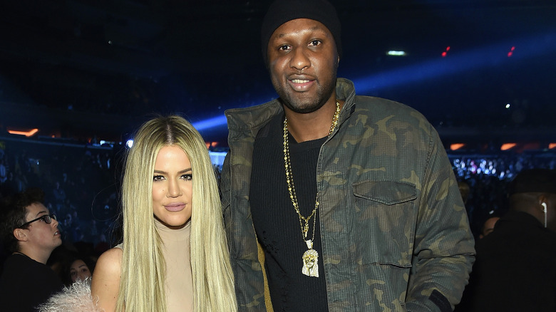 Khloe Kardashian and Lamar Odom in 2016