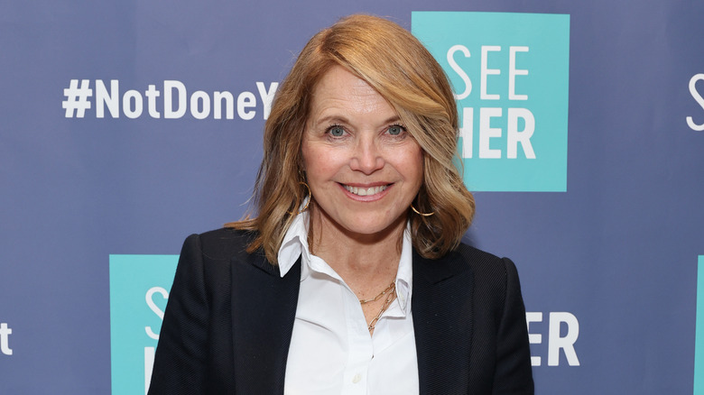 Katie Couric smiling 