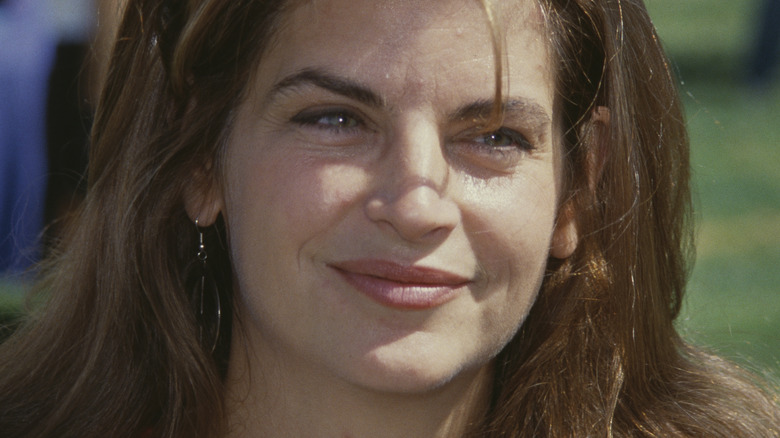 Kirstie Alley smiling