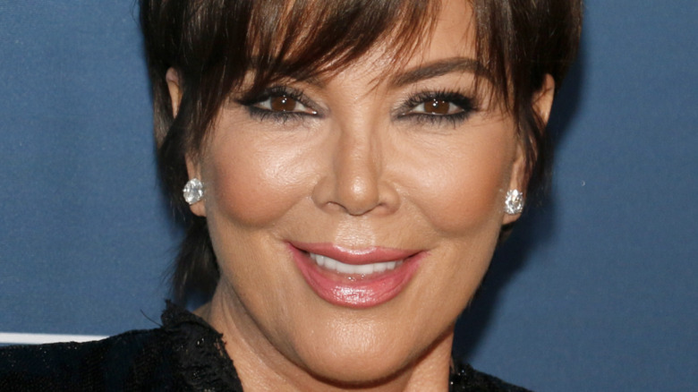 Kris Jenner smiling