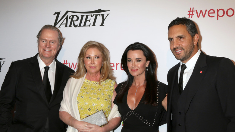 Rick and Kathy Hilton, Kyle Richards, and Mauricio Umansky