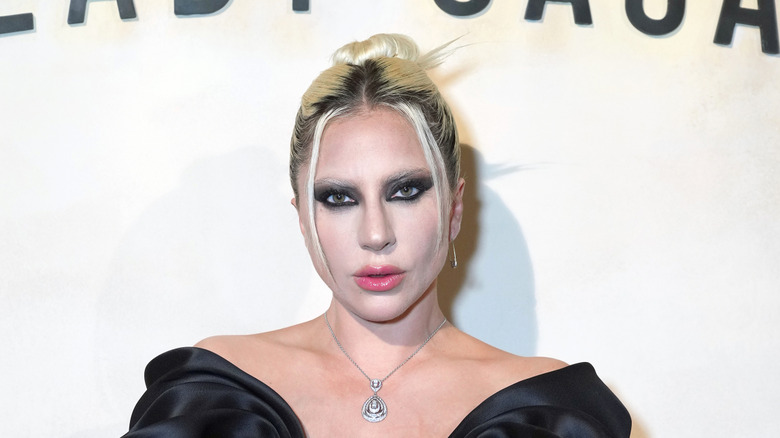 Lady Gaga poses for the camera