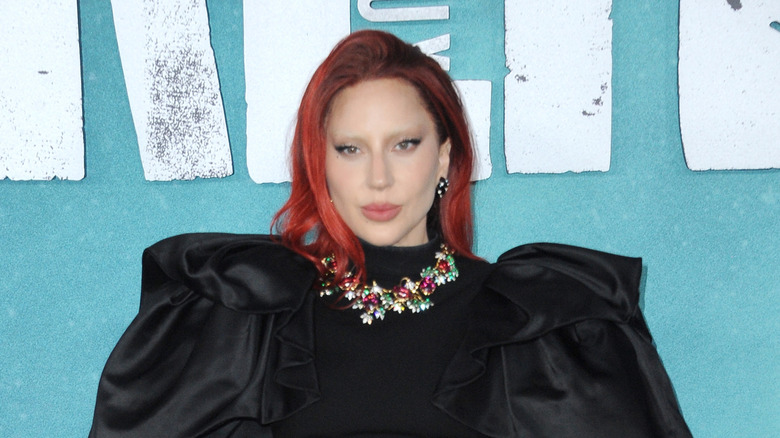 Lady Gaga posing in 2024