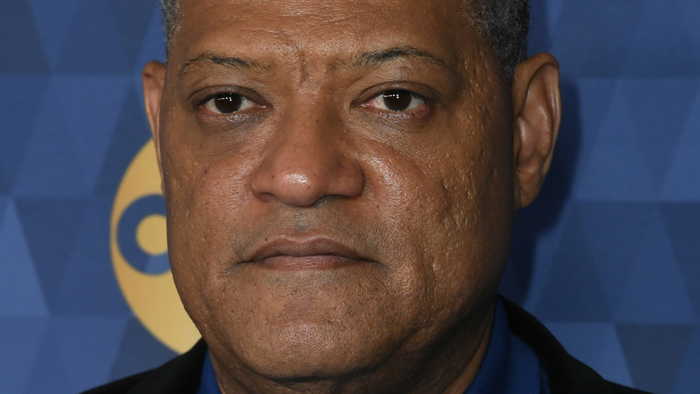 Laurence Fishburne posing