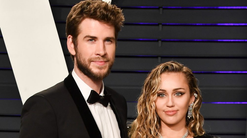 Liam Hemsworth and Miley Cyrus