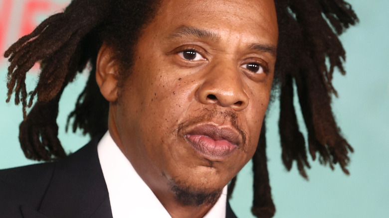 Jay-Z at The Harder They Fall premiere