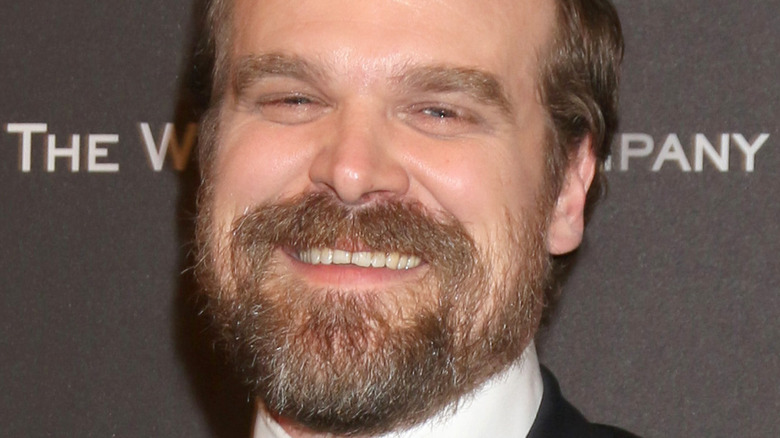 David Harbour smiling