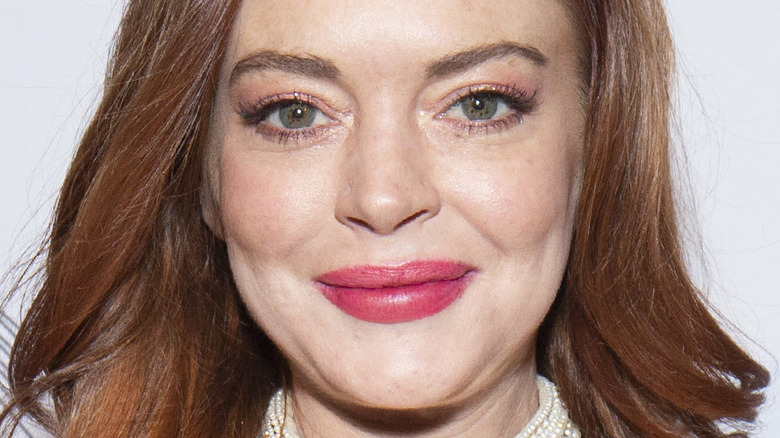 Lindsay Lohan attends the 2019 Ali Forney Center Gala 