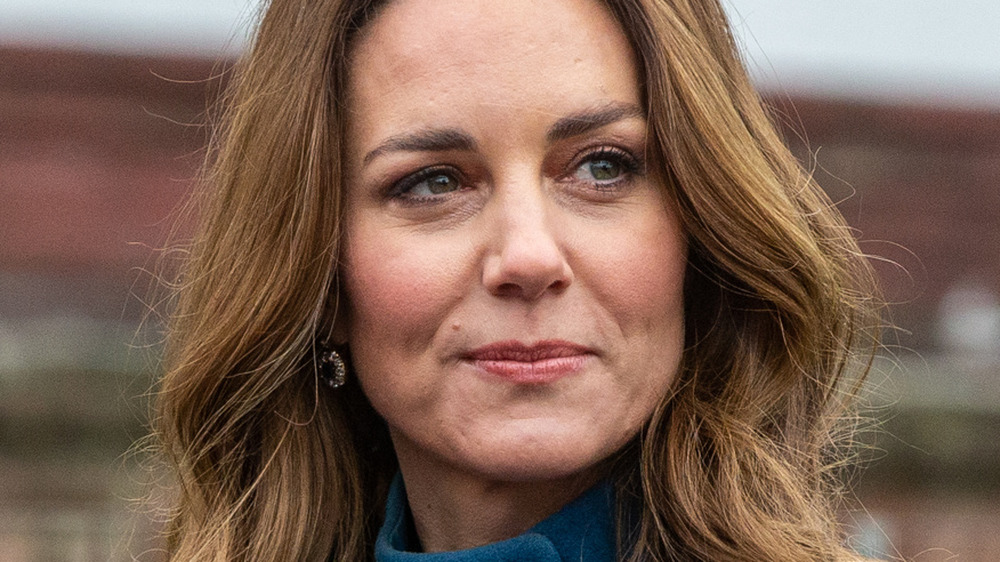 Kate Middleton, Duchess of Cambridge, attending an event