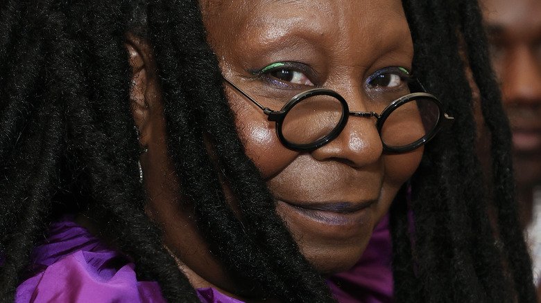 Whoopi Goldberg on the red carpet