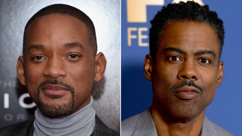 Will Smith and Chris Rock side by side