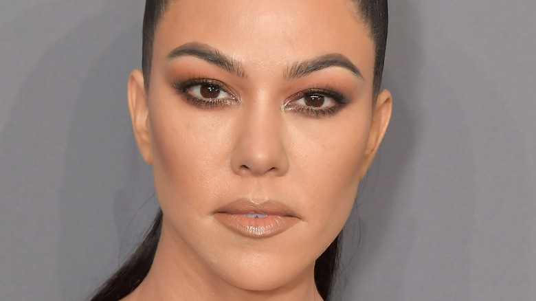 Kourtney Kardashian red carpet