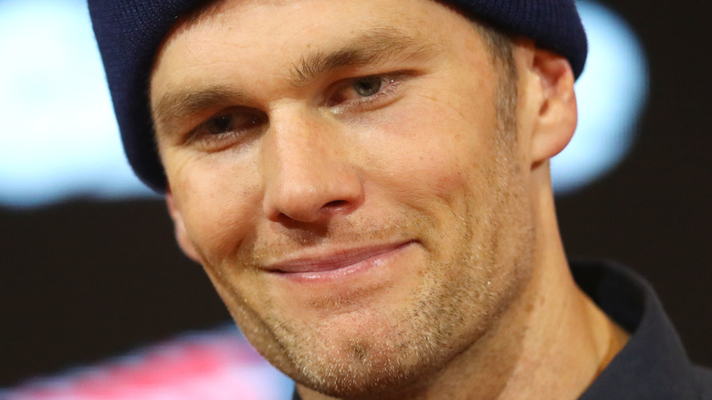 Tom Brady smile 